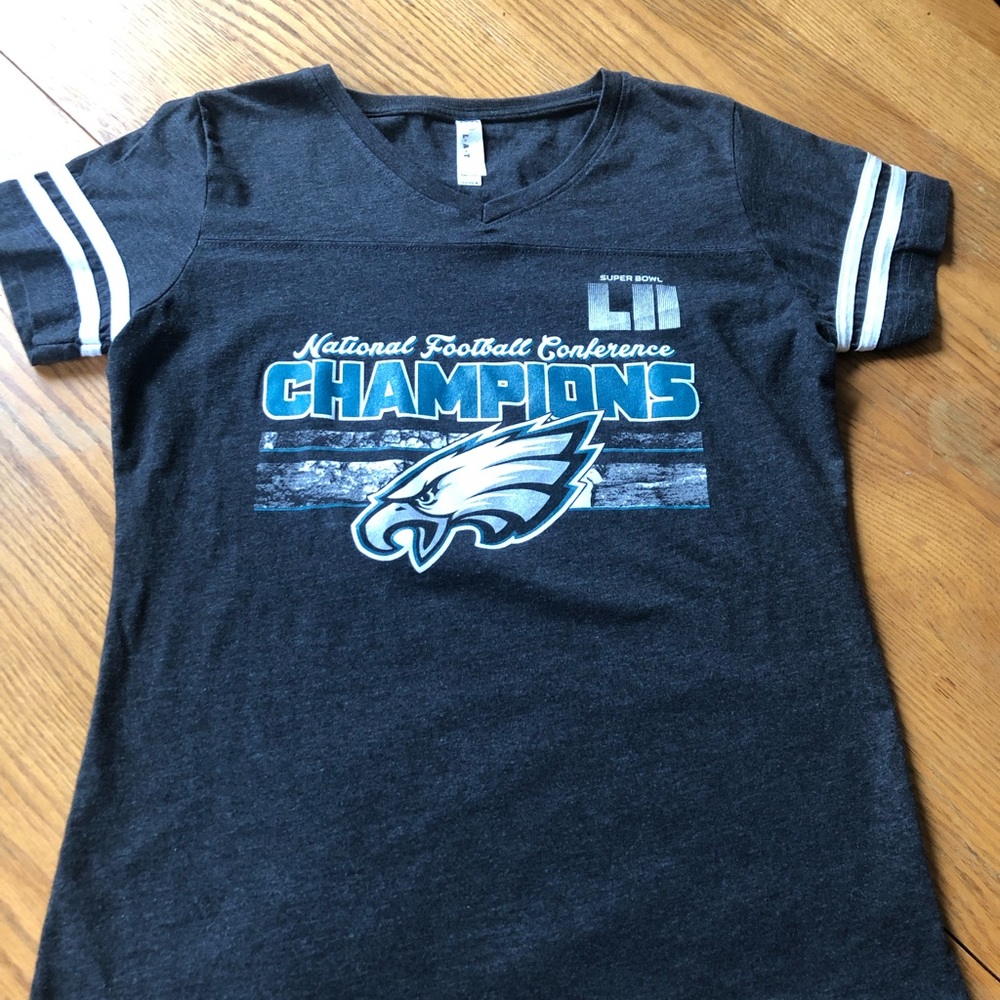 Philadelphia Eagles National Conference Champions Women's Medium Tee Shirt